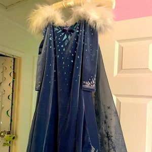 Disney Store Deluxe Snow Queen Elsa Dress/Costume